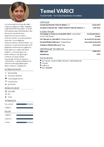 Hukuk Sekreteri Cv Örnekleri cv indir